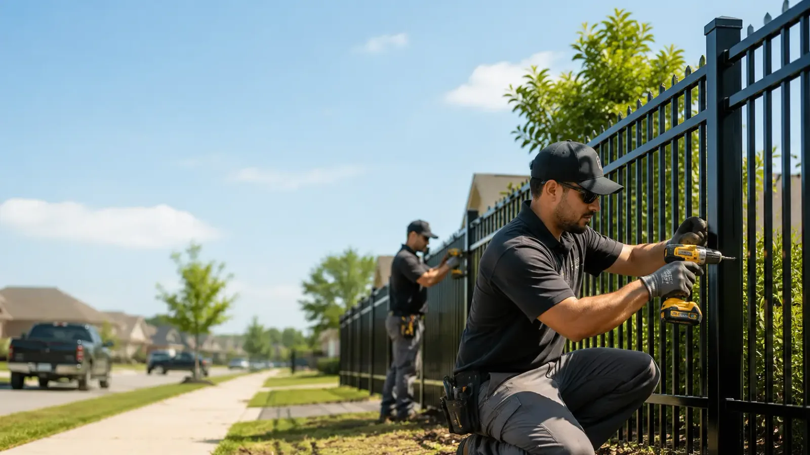 Metal Fence Installation in Murfreesboro, AR